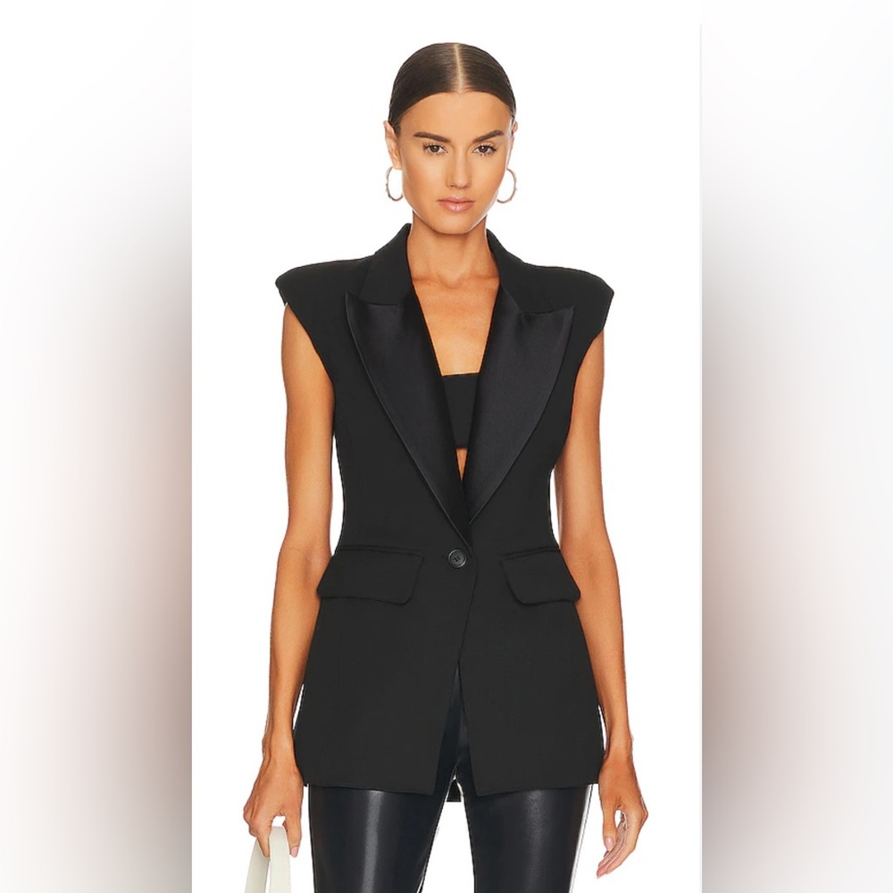 Smythe Tuxedo Blazer Vest *Gorgeous* Size 12
